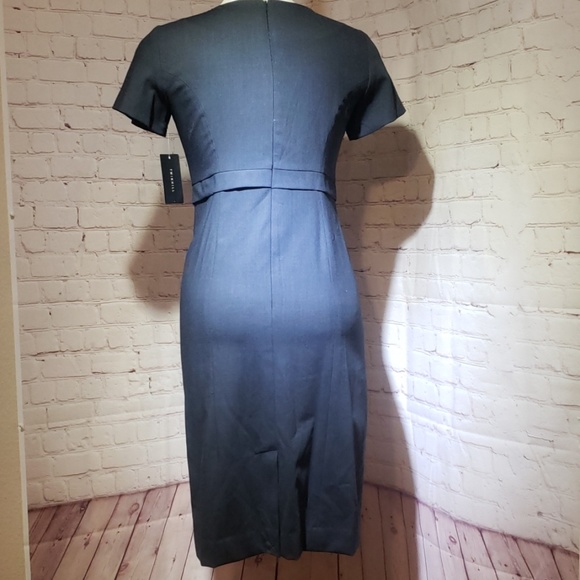 TwinHill Navy Heather blue business dress - Picture 2 of 7